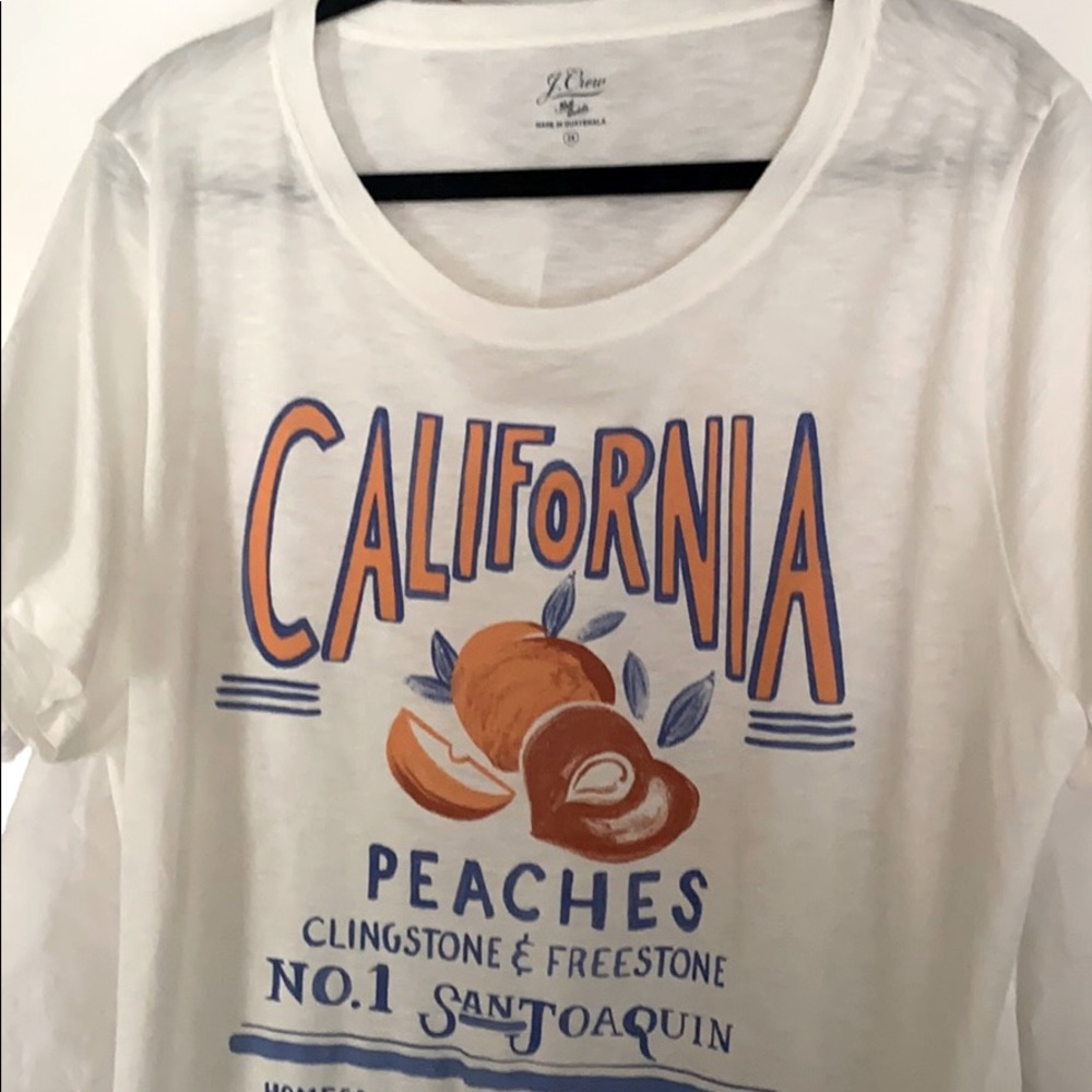 NWOT J.Crew Graphic Tee 2X